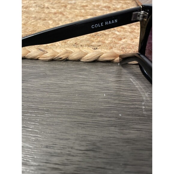 Cole Haan C16144 Dark Black Women’s Polarized Sunglasses - Picture 3 of 6